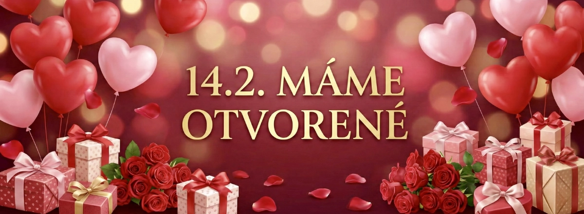 Darčeky na Valentína v kamennej predajni erotického obchodu Intim Shop na Prievozsjkej 17 v Bratislave