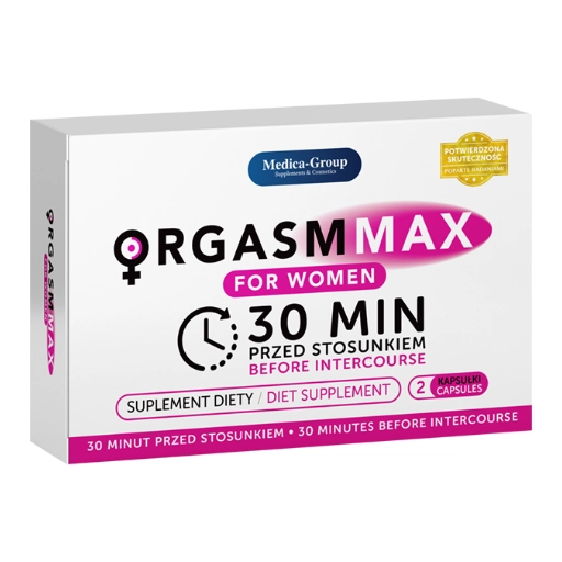 Orgasm Max for Women - Kapsuly na ženské vzrušenie 2ks