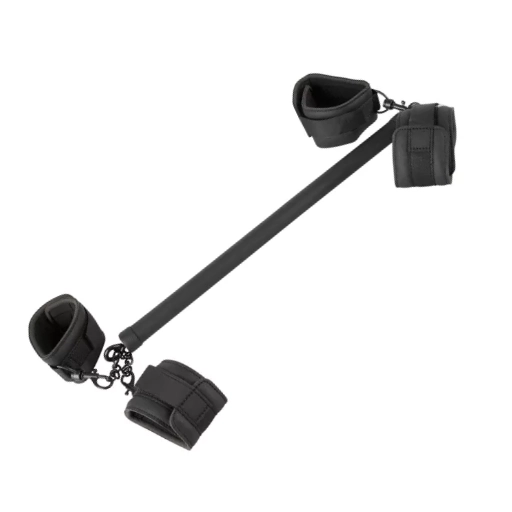 Fetish Spreader bar with cuffs - Rozperná tyč s putami na ruky a nohy