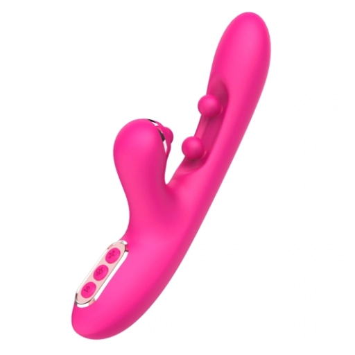 Passion Labs Royal Vibe - Luxusný králikový vibrátor s rotáciou