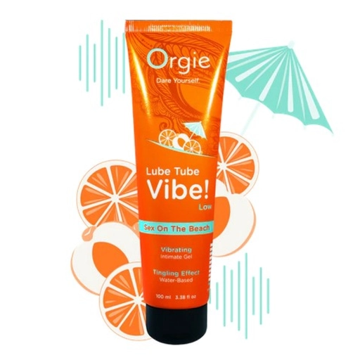 Orgie Lube Tube Vibe! Low Sex On The Beach - Vibračný gél 100ml